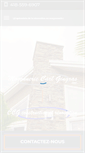 Mobile Screenshot of maconneriecarlgingras.com
